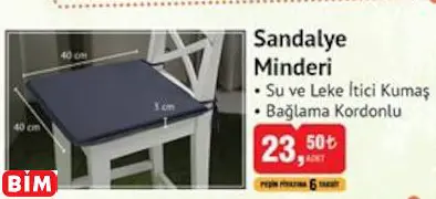 SANDALYE MİNDERİ SANDALYE MİNDERİ